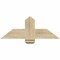 Ekena Millwork Eugene Rough Sawn Timber Gable Bracket, Douglas Fir, 36"W x 13"H x 4"D x 6"F, 9/12 Pitch GBW036X13X0406EUG00RDF - alternate 1
